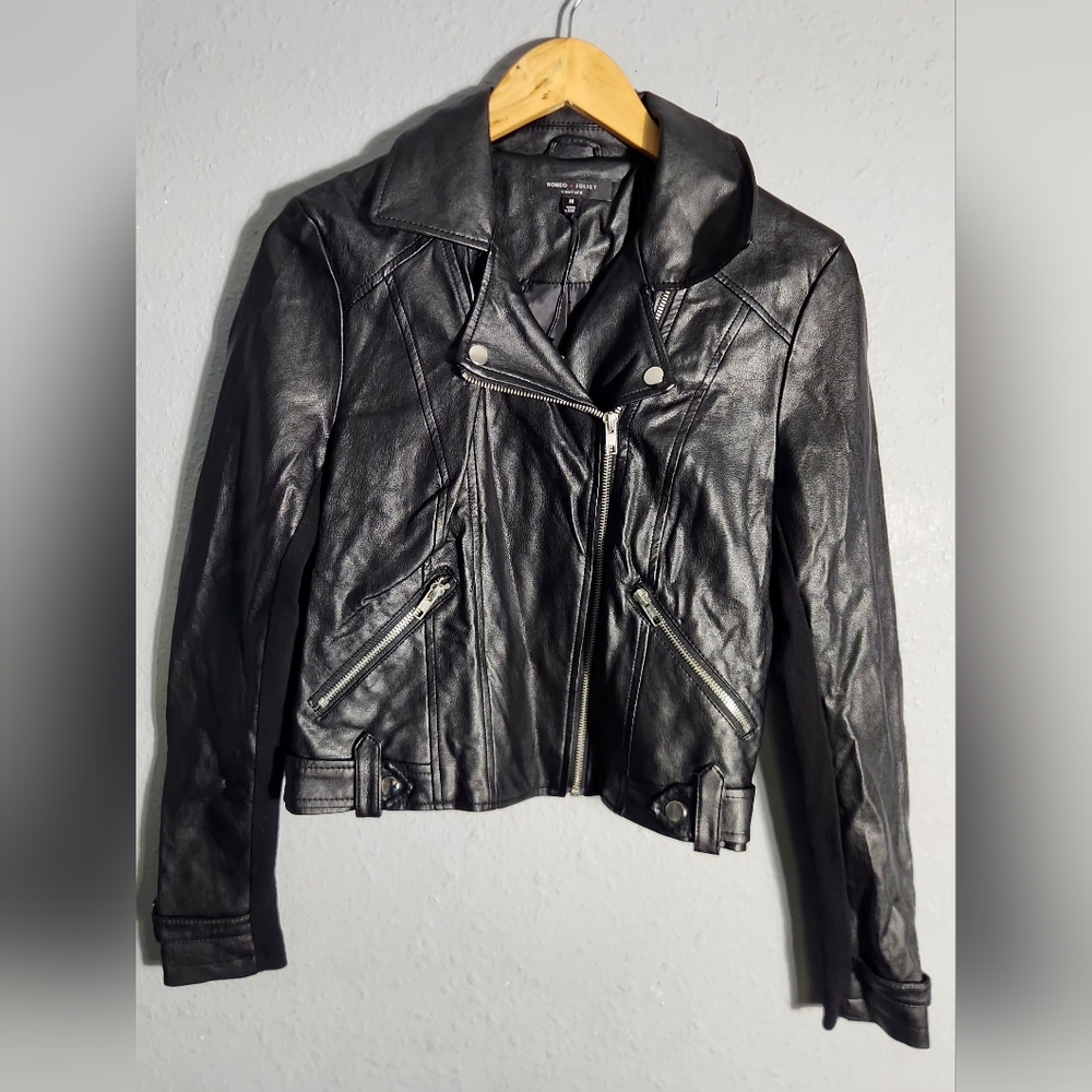 Romeo & Juliet Couture NWT Women’s Moto Biker Jacket Medium